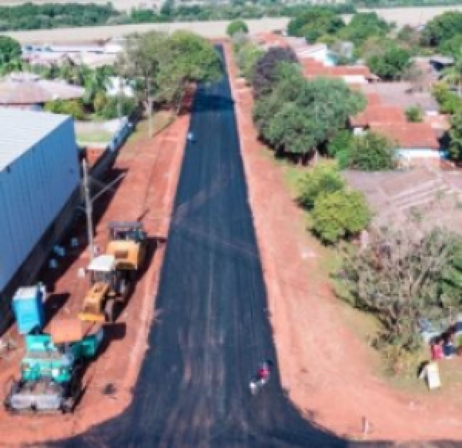 El senador Nelsinho Trad destina más de 1,3 millones de R$ para el asfaltado en el barrio Júlia Cardinal, en Ponta Porã