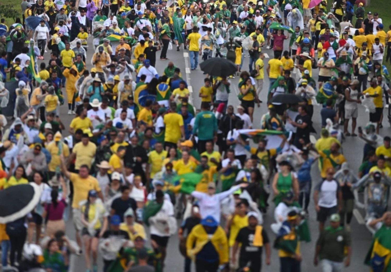 Varios heridos por un rayo durante marcha en apoyo a Bolsonaro en Brasilia