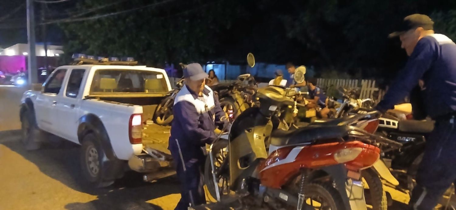 CONCEPCION: Operativo de control deja 21 motocicletas incautadas por faltas administrativas