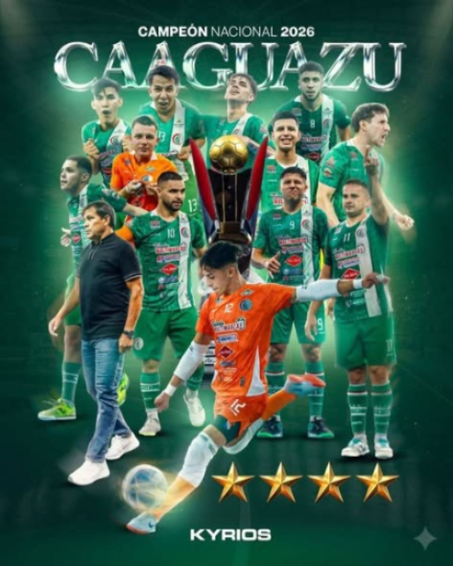 Caaguazú es campeón del  Nacional de Fútbol de Salón