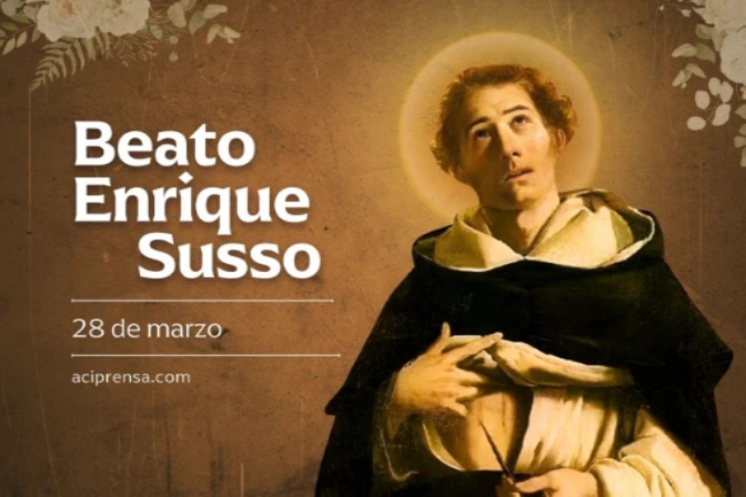 Cada 28 de marzo recordamos al Beato Enrique Suso, que recuerda la importancia de conocer nuestra fe