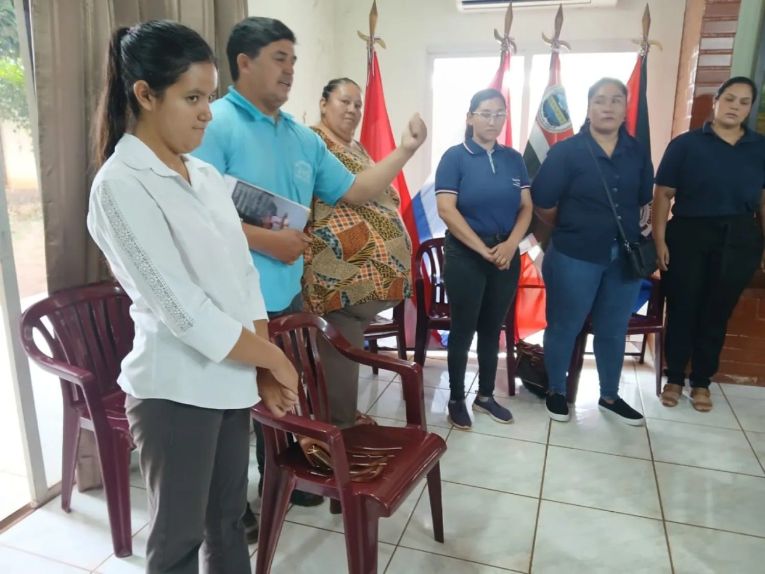 Junta Departamental respalda a escuela de Villa San Pedro para culminar pabellón y avanzar hacia su reconocimiento