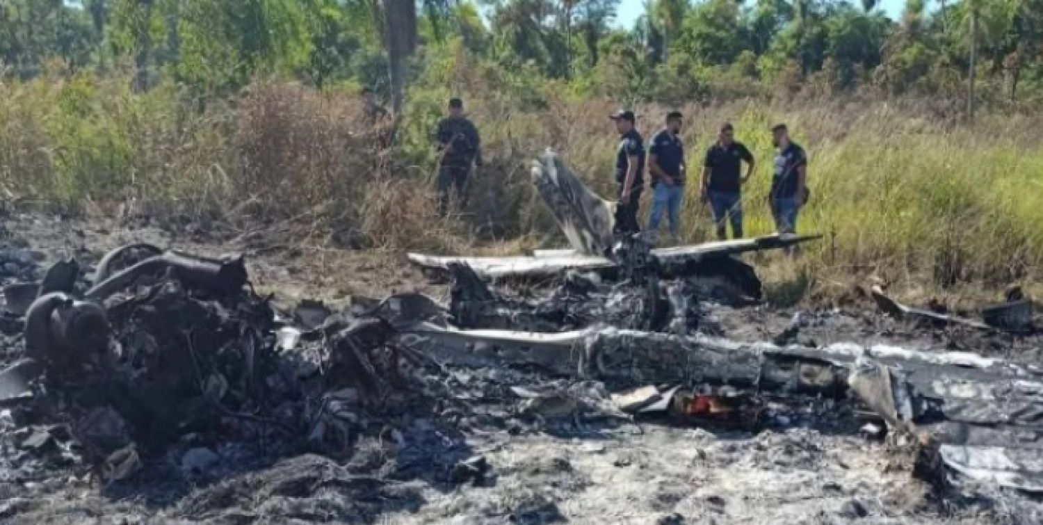 Fiscal no descarta vínculo entre hombre con graves quemaduras y avioneta siniestrada en Paso Bravo