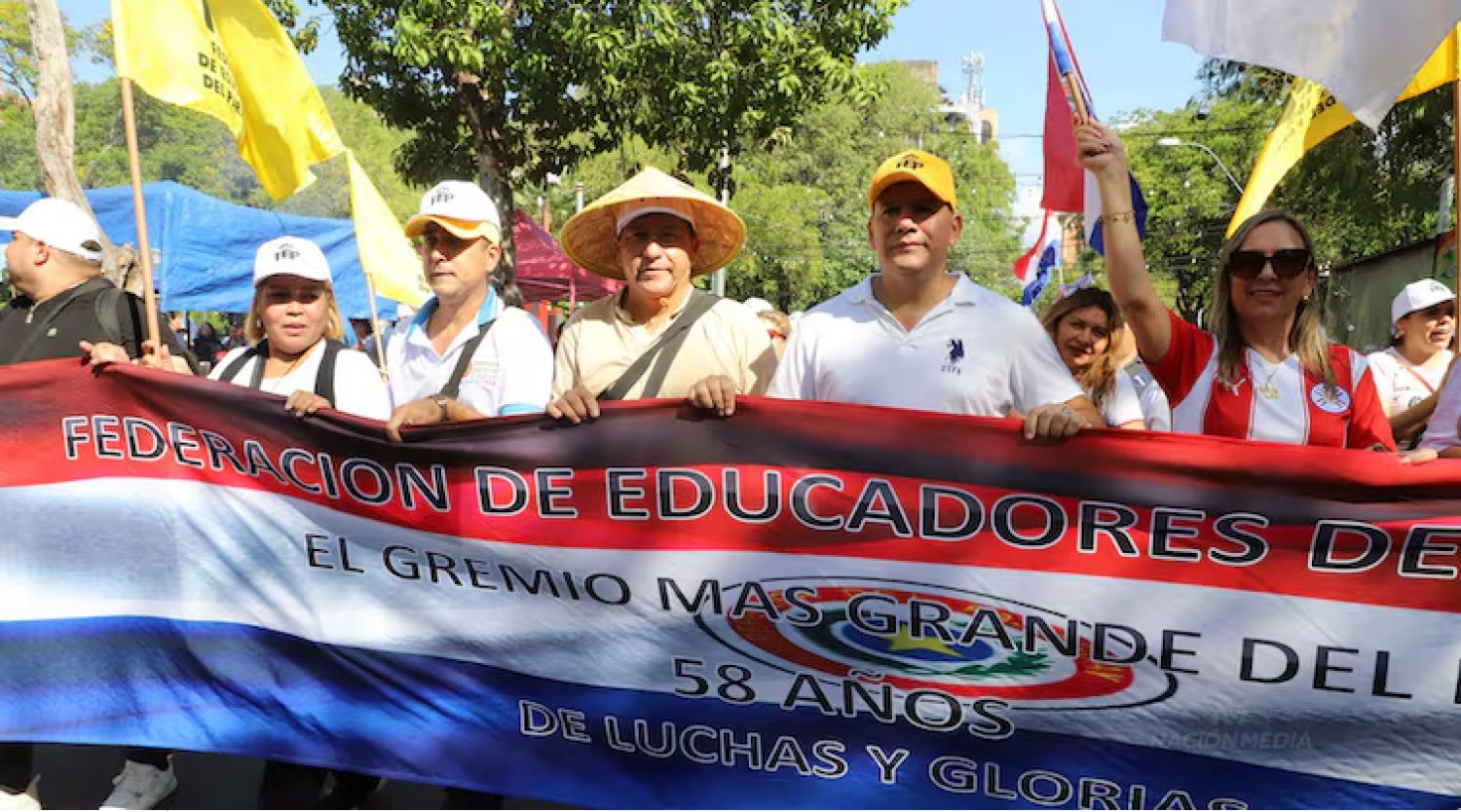 Suspenden las clases mañana martes por paro nacional de docentes