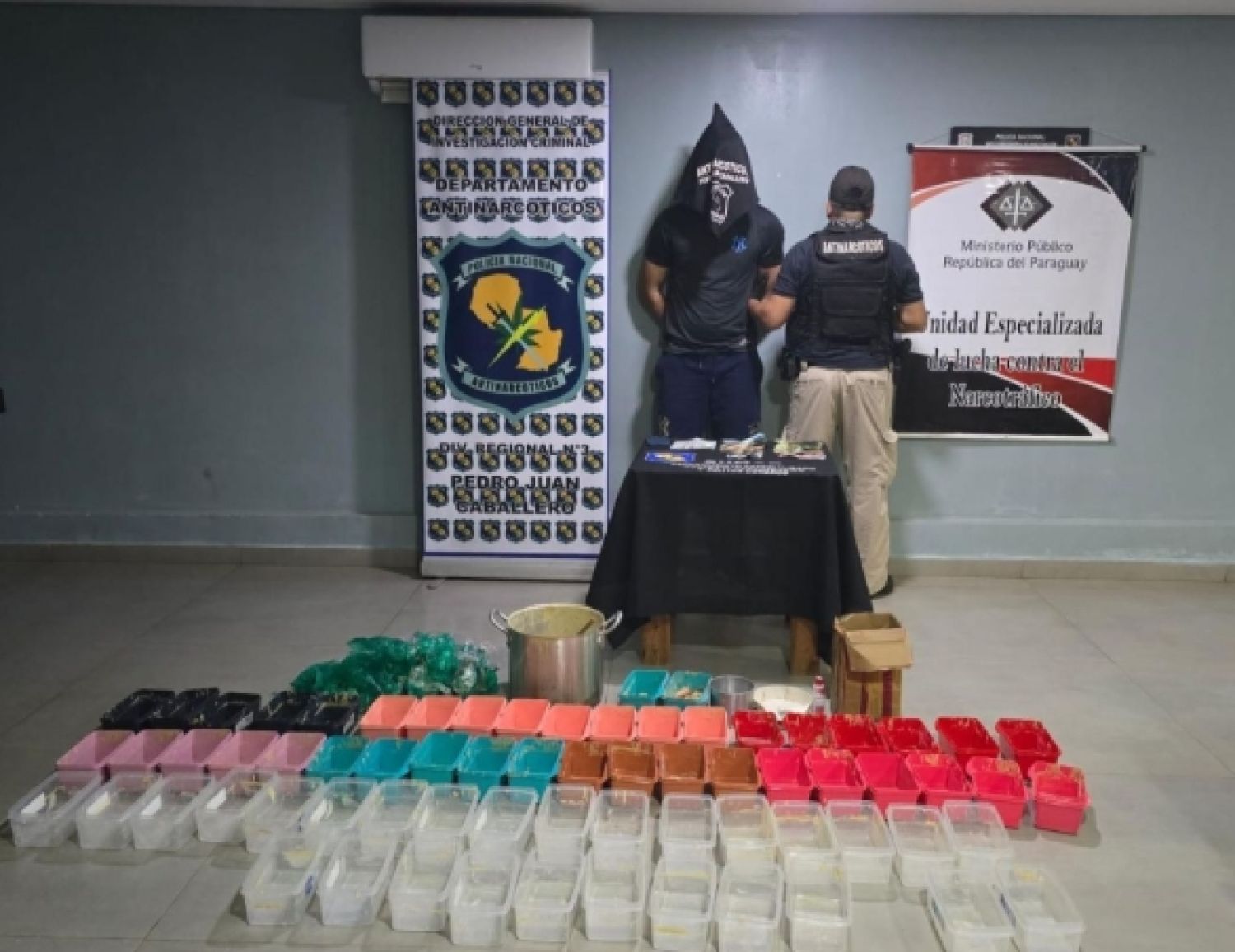 Aprehenden a brasileño en supuesto laboratorio de cocaina en nuestra ciudad