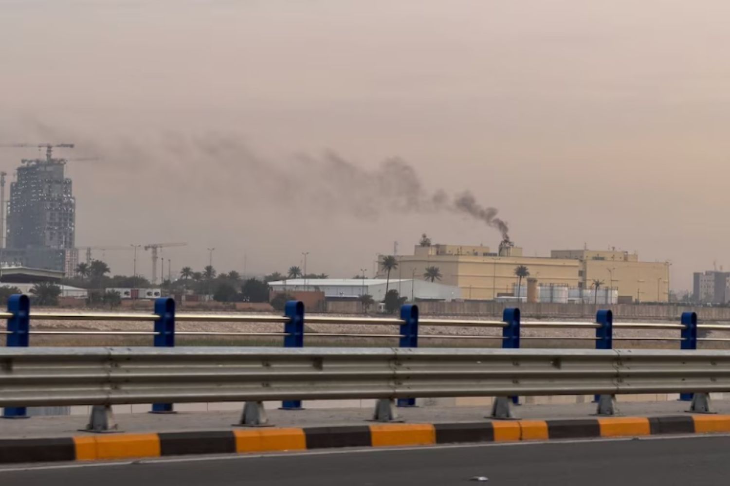 Irán atacó con drones y misiles la embajada de Estados Unidos en Irak